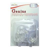 Brite Star Genius Suction Cups with Hooks (Set of 12)